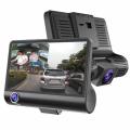 Nevenoe HD Car Dash Camera with 3 Way Camera - Front and rear camera with Reverse Backup Camera