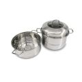 Stainless Steel Multi layer Steamer Cookware Pot with 2 Steamer Plate [Second hand] PLEASE READ