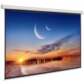 IronClad 100 inch Electronic Motorized Projector Screen With Remote Control - 4:3 Aspect Ratio