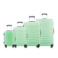 Hazlo 4 Piece Trolley ABS Hard Luggage Bag Set (Small,Medium,Large & Extra Large)Purple(Please read)