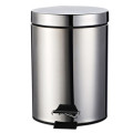 Stainless Steel Pedal Trash Dustbin with Inner Bucket for Household & Kitchen - 12 Litre [Dented)