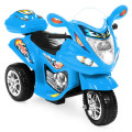 Battery Powered Ride-on Motorcycle Motorbike - Black or Blue