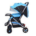 Baneen Baby Stroller Pram with Lift Up Foot Rest & Multi-position Reclining Backrest-Large(Please re
