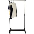 Single Layer Cloths Hanging Rail Rack with Wheels [Second hand]