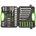 Greenline Socket Spanner Wrench Set in a Tool Box - 104 Pieces