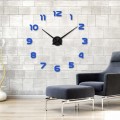 Modern DIY Large 3D Wall Clock (Home Decor)