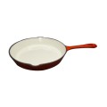 5 Piece Cast Iron Enamel Cookware Pot Set - Red [Second hand] PLEASE READ DESCRIPTION