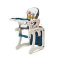 Baneen Adjustable Baby High Chair and Table 2 Levels - Blue