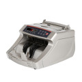 IronClad UV/MG Counterfeit Detection Money Bill Counter Machine with External LCD Display - Silver