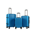Hazlo 5 Piece ABS+PC Hard Luggage Bag Set with Trolley - Blue (Please read)