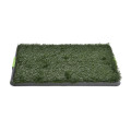 Zabava 3 Tier Pet Dog Puppy Indoor Training Artificial Grass Potty Patch Pad Rug Mat Tray