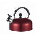 Stainless Steel Whistling Tea Kettle 2l - Red (Second hand)