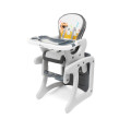 Baneen Multi-function Baby, Toddler High Chair and Table (Adjustable) 6 Months to 36 months - Grey