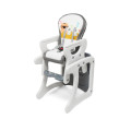 Multi-function Baby, Toddler High Chair and Table (Adjustable) 6 Months to 36 months - Grey