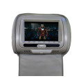 Dakoyo Unversal 2x7` LCD Car Pillow Headrest Monitors w/ DVD Player - Grey