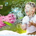 Electric Gatling Bubble Gun