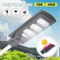 120W SOLAR STREET LAMP  LED SOLAR LIGHT  MOTION SENSOR  IP65 WATERPROOF  REMOTE