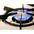 LARGE 4KG, KINGCHEF 2 PLATE LPG GAS STOVE, WITH HOSE AND CYLINDER ADAPTOR