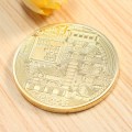 Gold Bitcoin Model Commemorative Coins BTC Metal Coin Decorations
