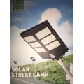 600W SOLAR STREET LIGHT / REMOTE CONTROL / MOTION SENSOR / IP66 WEATHERPROOF / 3 MODE LIGHT SETTING