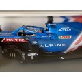 Fernando Alonso - 2021 Alpine Renault F1 `Hungarian GP` (Spark 1:43 new)