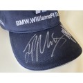 Signed Juan Pablo Montoya Cap - BMW Williams Formula 1 Team 2001/2 [Unworn]