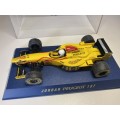 Jordan Peugeot `B&H Snake Car` - Ralf Schumacher 1997 (Scalextric 1:32 slot car - unused)