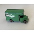 Vintage 1956 Removals Van no.17  (Rare Lesney Matchbox - Made in England)