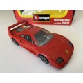 Ferrari F40 (Bburago 1:43 in box - made in Italy)