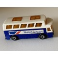 Airport Coach British Airways no.65 - 1977 (Matchbox Lesney 1:98 - Made in England)