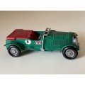 Vintage 1929 Bentley 4.5 litre no.5 (Lesney Models of Yesteryear +/-1:43 - Made in England)