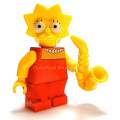 THE SIMPSONS / LISA SIMPSON / OobaKool Minifigure