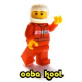 SPEED CHAMPION / BIKER / RACING CAR DRIVER / OobaKool Minifigure