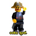 PIRATE SERIES / JOLLY ROGER CAPTAIN / OobaKool Minifigure