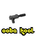 FIGURE WEAPONS / MACHINE GUN / BLACK / OobaKool Minifigure Accessories