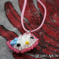 HAND CRAFTED - Deviant South Beaded Hello Kitty with Pink Thong
