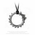 NEW - IN STOCK - Alchemy Gothic P774 Jormungand - Fine English pewter necklace