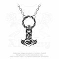 Alchemy Gothic VAP2 Mjollnir pewter pendant necklace