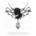 Alchemy Gothic P700 Bacchanal Rose Pewter Pendant