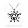 Last Chance! Alchemy Gothic P650 Chaosagram pendant necklace (English Pewter)