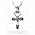 LAST CHANCE - DISCONTINUED - Alchemy Gothic P770 Amourankh pendant necklace