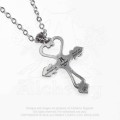 LAST CHANCE - DISCONTINUED - Alchemy Gothic P770 Amourankh pendant necklace