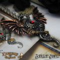 Last Chance! Alchemy Gothic P737 Blast Furnace Behemoth ~ Fine English Pewter pendant necklace