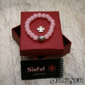 Sinful Buddha Pink Bracelet with Gift Box - Hand crafted by Luke Brand