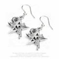 Alchemy Gothic E402 Ruah Vered earrings (pair) -- Fine English Pewter