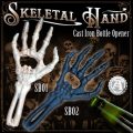 Alchemy Gothic SBO1 Skeletal Hand Bottle Opener