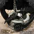 Last Chance! Alchemy Gothic P745 Ravenger pewter pendant necklace