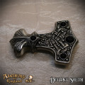 Alchemy Gothic B96 Thunder Hammer Buckle (belt not included)