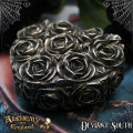Alchemy Gothic SA8 Rose Heart Casket Box -- Poly Resin