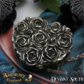 Alchemy Gothic SA8 Rose Heart Casket Box -- Poly Resin